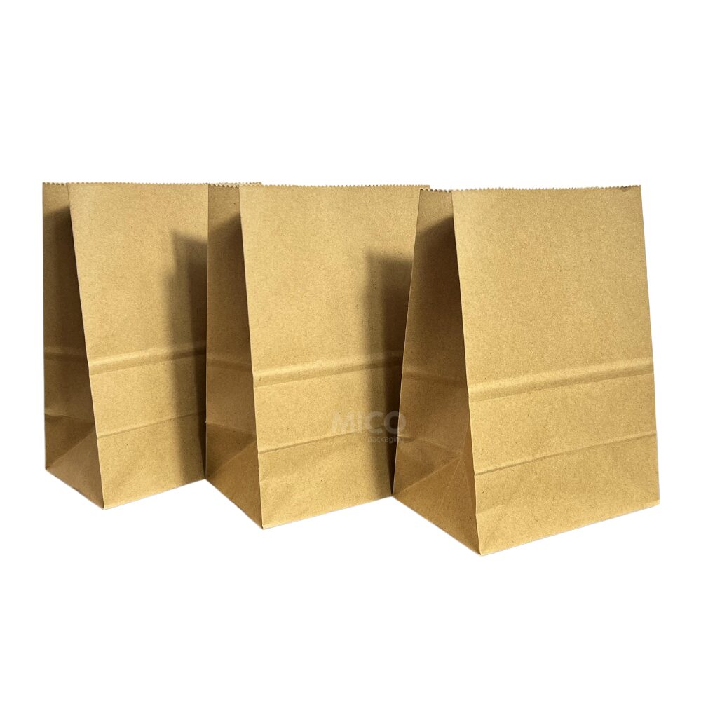 túi giấy kraft nâu không quai