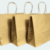 Túi giấy kraft nâu có quai – 20.5x11.5x27cm