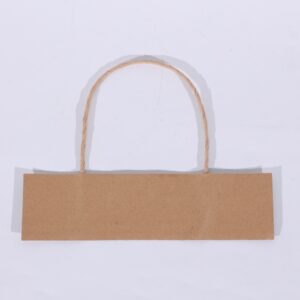 ホームページ 3 茶色のねじれた紙ロープのハンドル