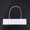 White Twisted Paper Rope Handle