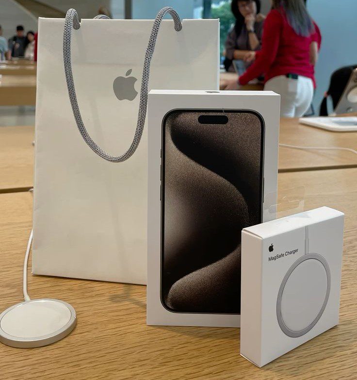 túi giấy apple