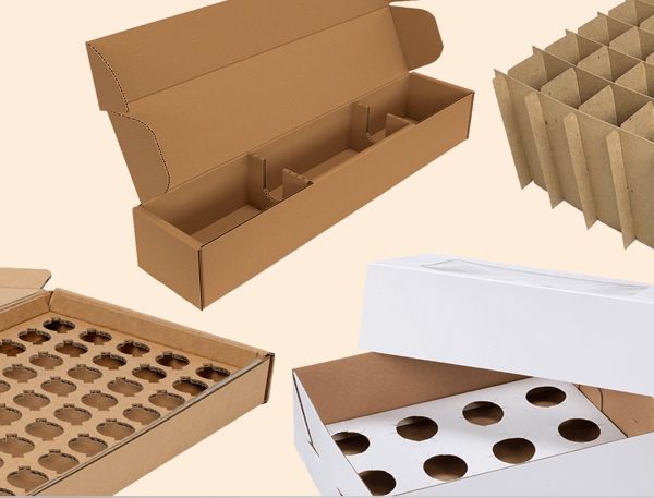 Cách sử dụng vách ngăn carton để cố định hàng hóa khi vận chuyển 3 vách ngăn carton