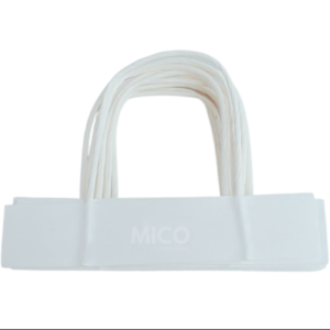 White paper rope handle