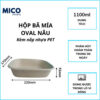 hộp bã mía 1100ml