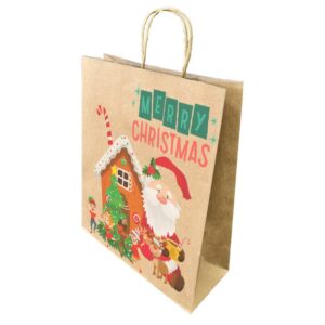 Kraft Paper Gift Bags - Túi đựng quà giáng sinh