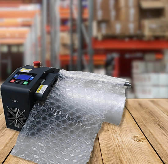 máy thổi túi khí chèn thùng carton